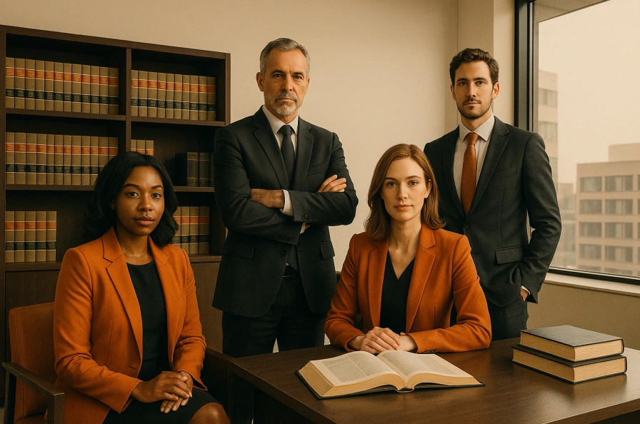 Levinbook Law Firm team group portrait